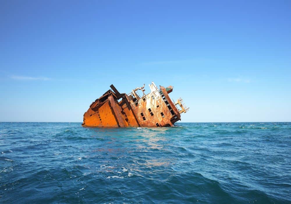 Being on a sinking ship