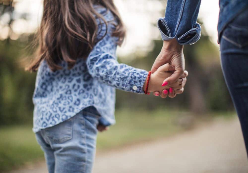 Holding Hands with a Child