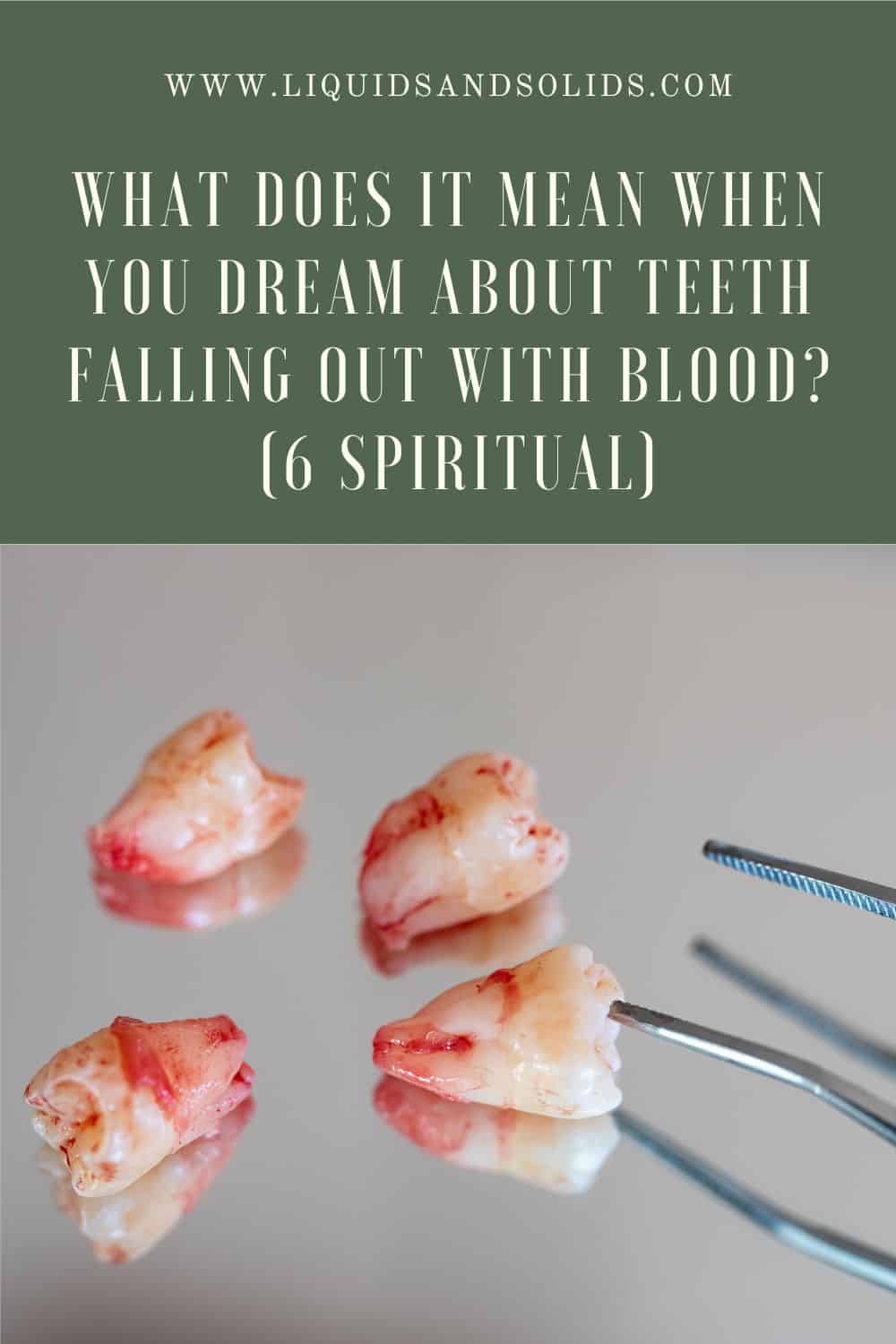 Meaning Of Dreams Of Teeth Falling Out