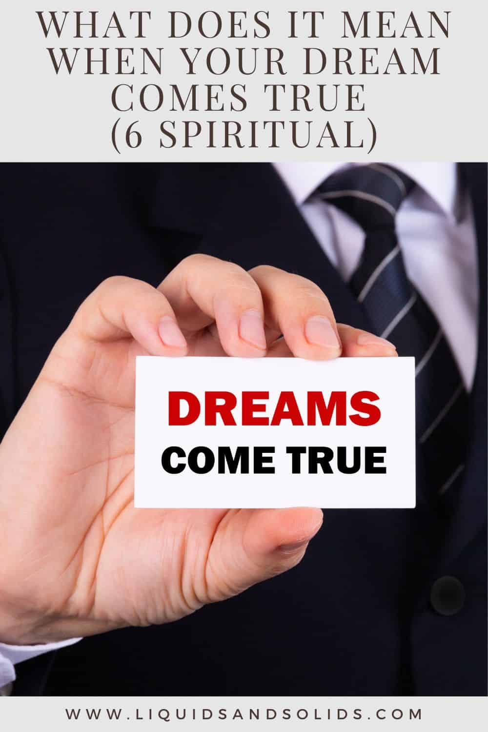 What Does It Mean When Your Dream Comes True (6 Spiritual)