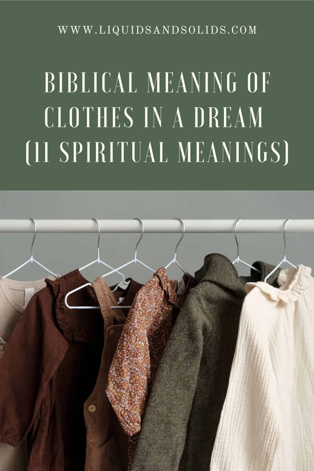Biblical Meaning Of Clothes In A Dream (11 Spiritual Meanings)