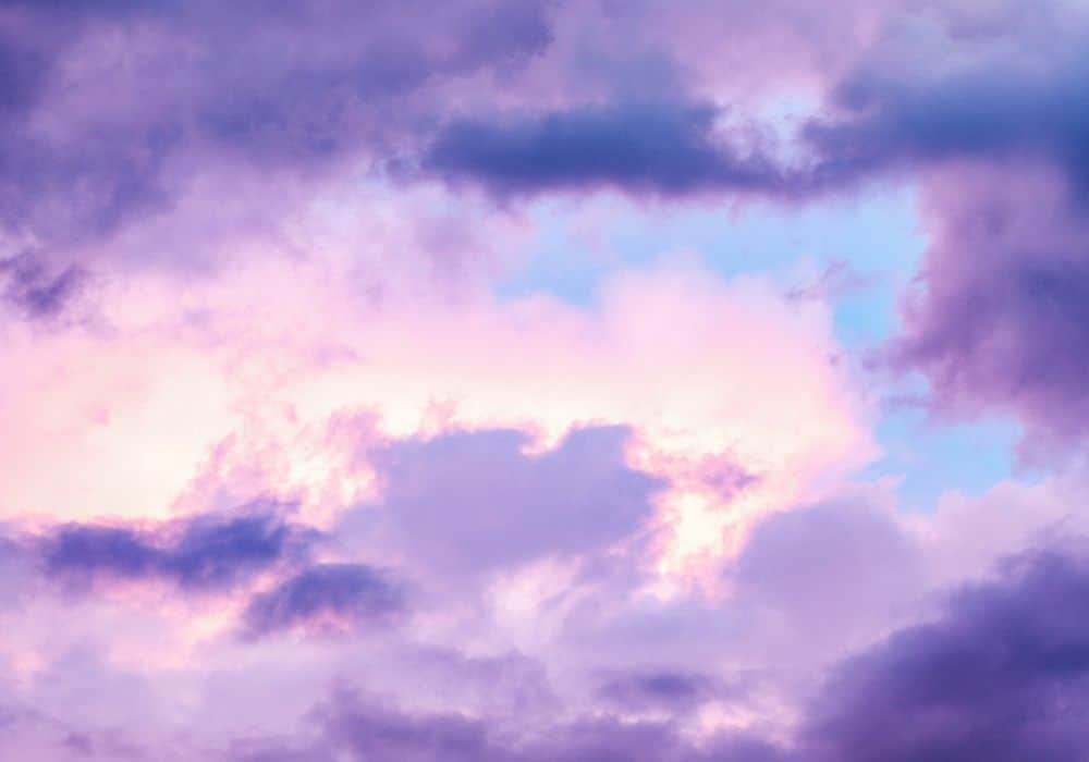 Is a Purple Sky a Sign of Danger?