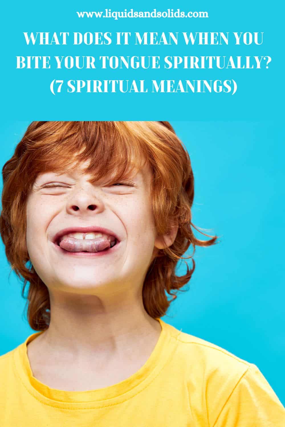 What Does It Mean When You Bite Your Tongue Spiritually? (7 Spiritual Meanings)