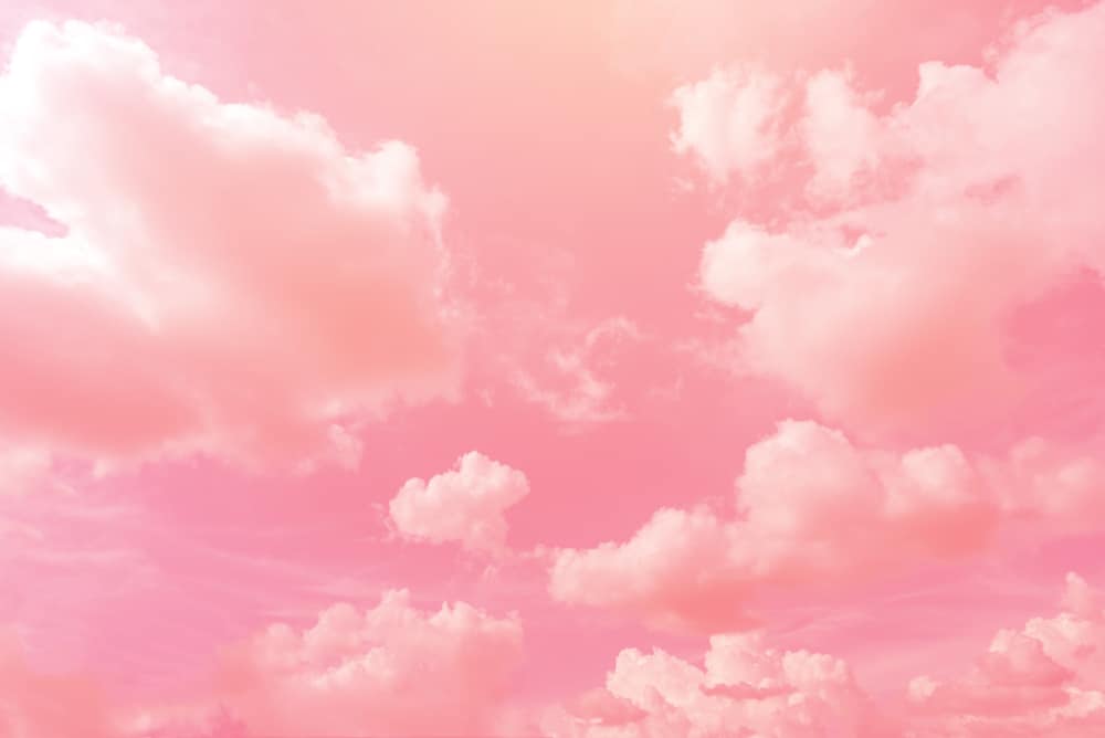 what does it mean when the sky is pink